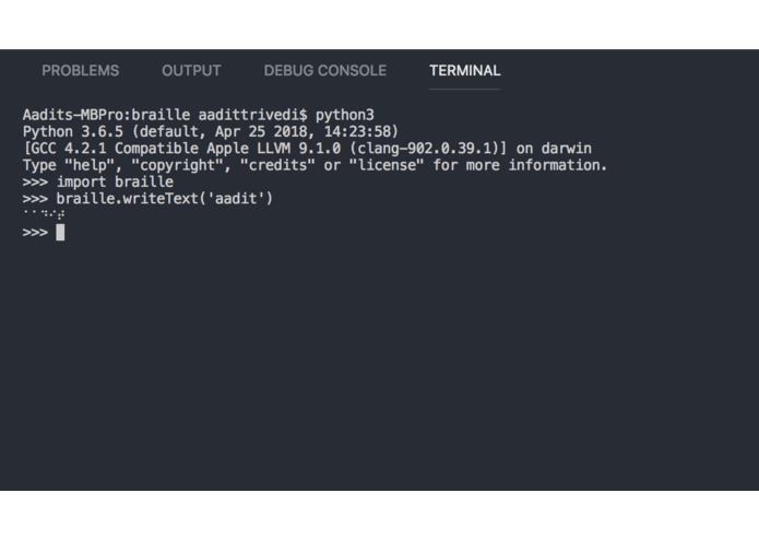 Braille Library – screenshot 1