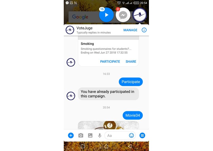 VoteJuge – screenshot 4