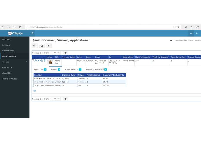 VoteJuge – screenshot 7
