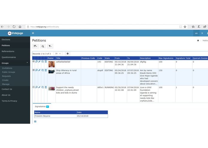 VoteJuge – screenshot 8