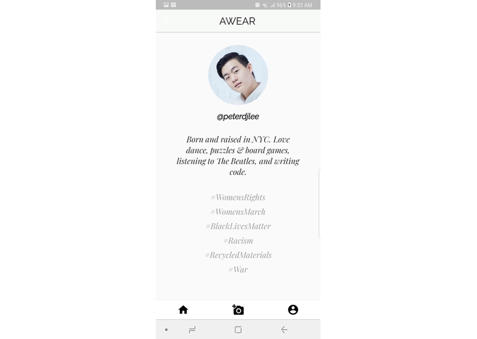 Awear – screenshot 1