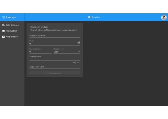 [Blockchain] Licencyo – screenshot 2