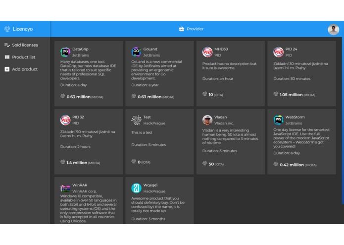 [Blockchain] Licencyo – screenshot 3