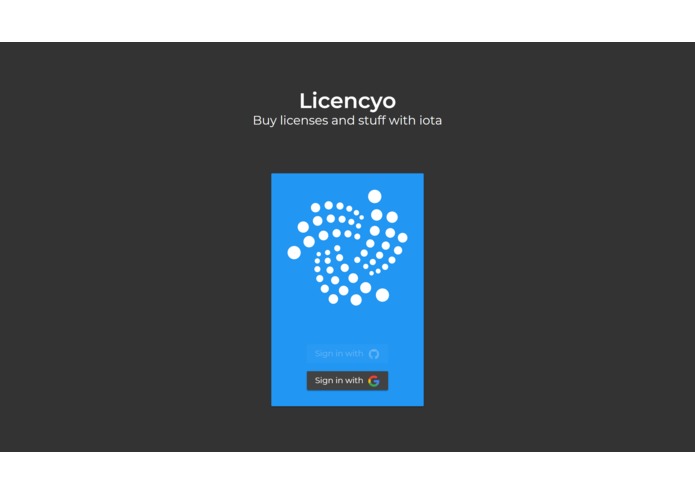 [Blockchain] Licencyo – screenshot 1