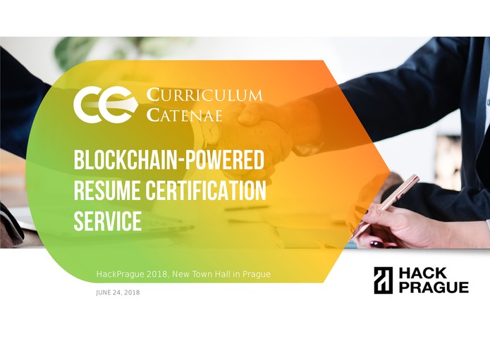 [Blockchain] Curriculum Catenae – screenshot 1