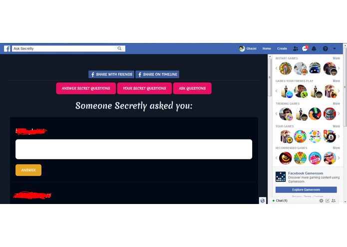 Ask Secretly – screenshot 4