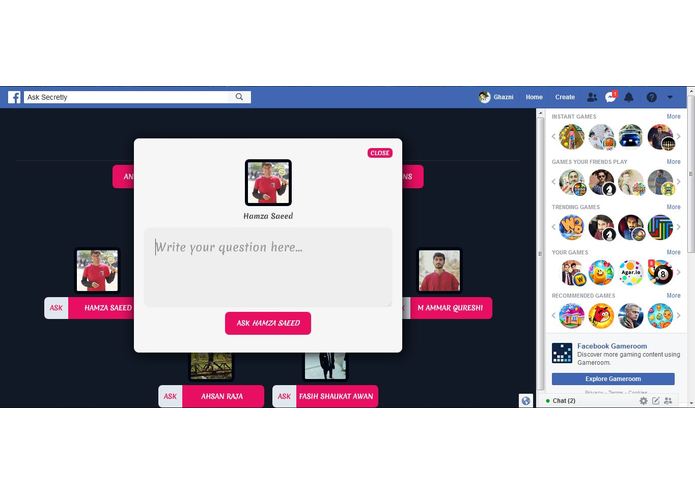 Ask Secretly – screenshot 3