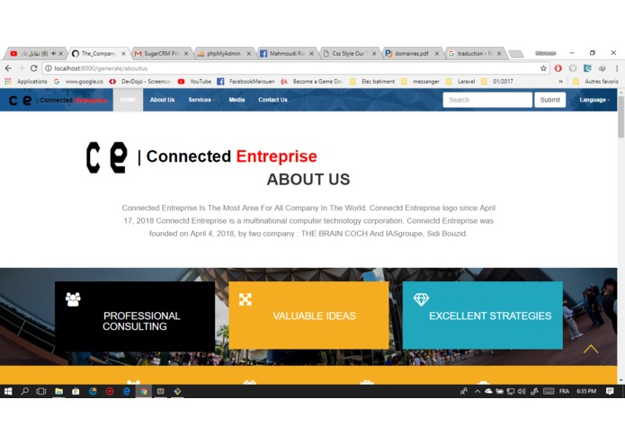 connected-entreprise – screenshot 1