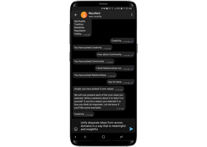 Recollect – screenshot 3