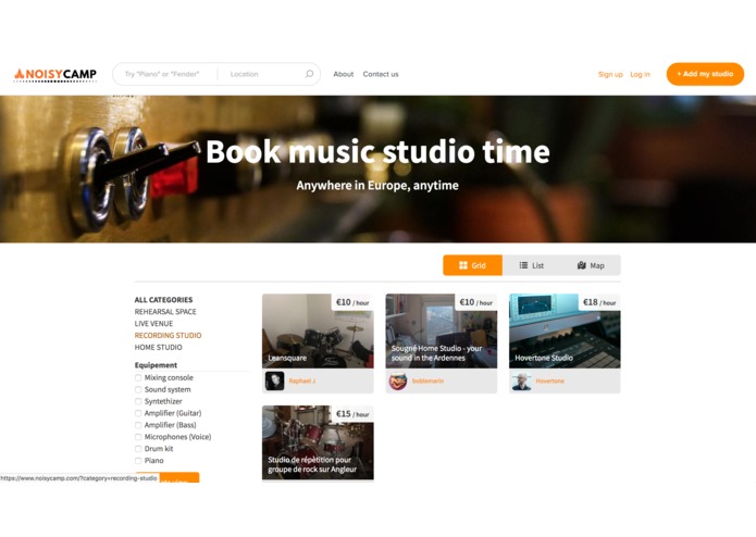 Noisycamp – screenshot 1