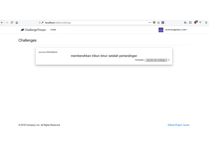 ChallengeTroopz : Chatbot to connect football fans – screenshot 2
