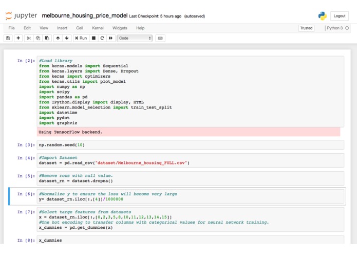 DepNet – screenshot 3