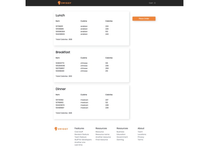Nutrition based Meal Planner – screenshot 3
