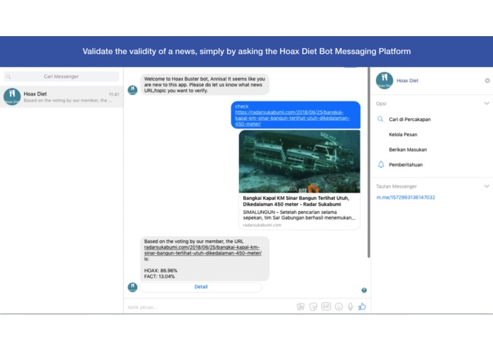 Hoax Diet – screenshot 1
