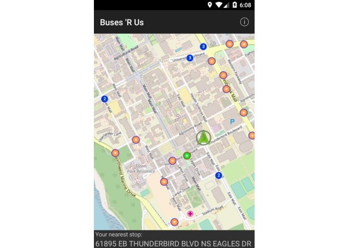 Buses R Us - Bus Tracking in the Lower Mainland, BC – screenshot 1