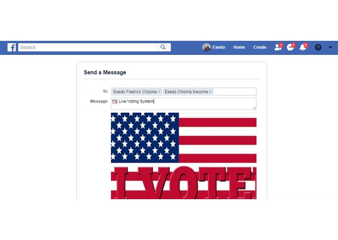  FB Users Contest  or Electoral  Page – screenshot 3