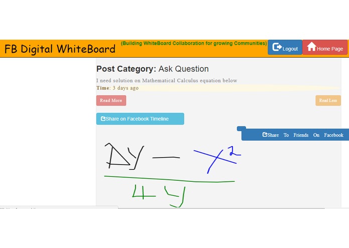 FB Digital WhiteBoard – screenshot 2