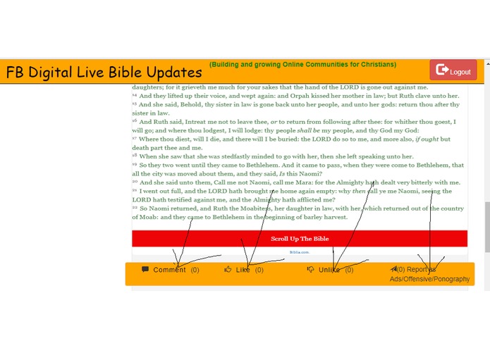 FB Live Bible Status Updates – screenshot 3