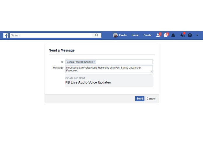 Fb Live Voice/Audio Recording  – screenshot 2