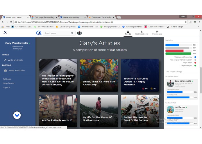 Qwickpage – screenshot 1