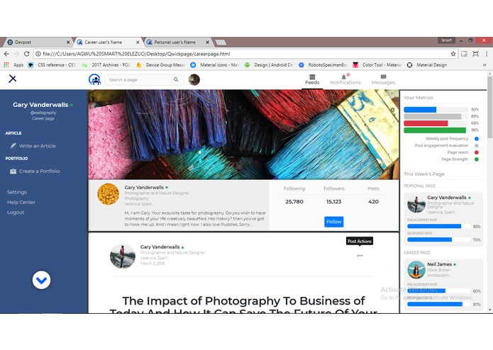 Qwickpage – screenshot 5