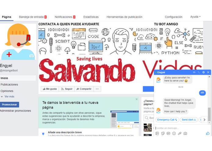 Chatbot Angel  Salvando Vidas !!!   Saving Lives !!! – screenshot 3