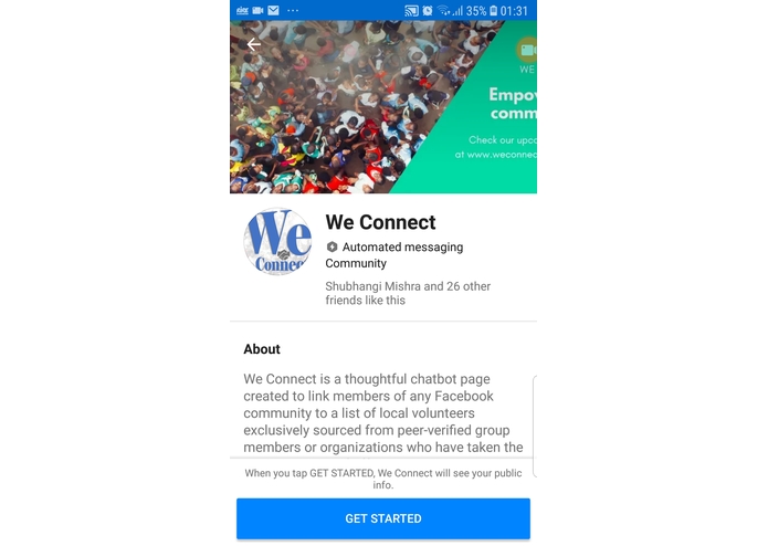 We Connect - for (Female IN) – screenshot 1