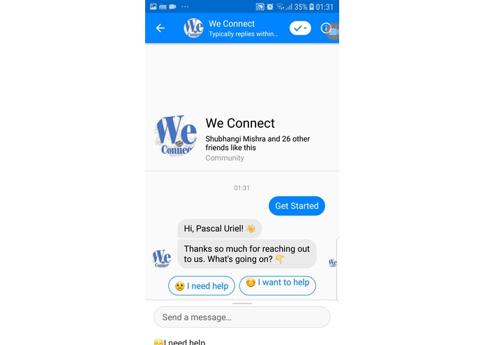 We Connect - for (Female IN) – screenshot 2