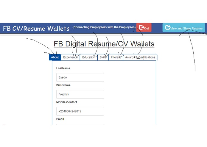 FB Resume and CV Wallets – screenshot 1
