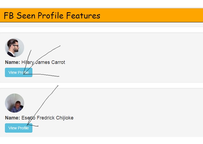 FB Seen My Profile Features – screenshot 1