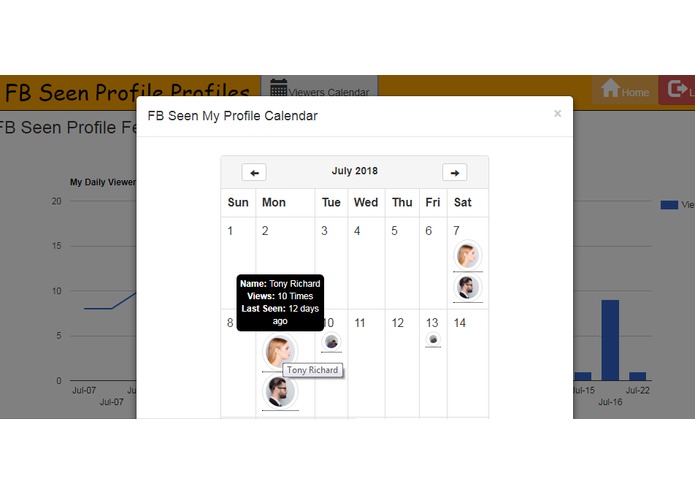 FB Seen My Profile Features – screenshot 2