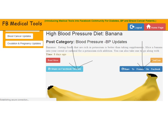 FB Medical Tools - (Be healthy  on Facebook) – screenshot 1