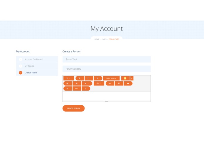 Community Web – screenshot 3