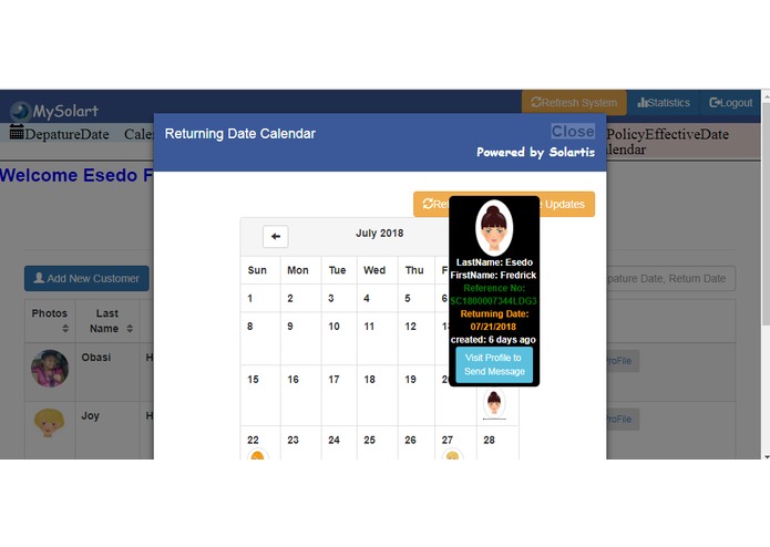 MySolart – screenshot 1