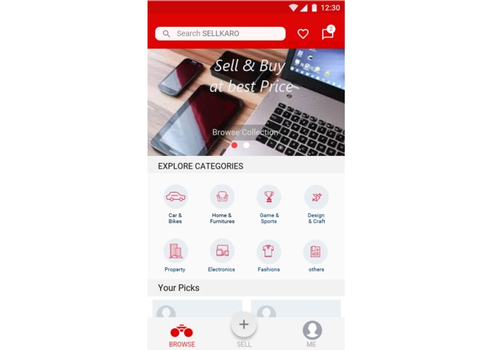 Sellkaro – screenshot 1