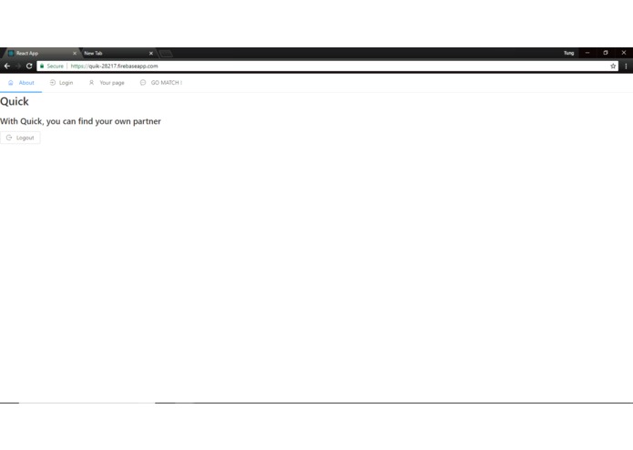 Quick! - Online blind dating site – screenshot 3