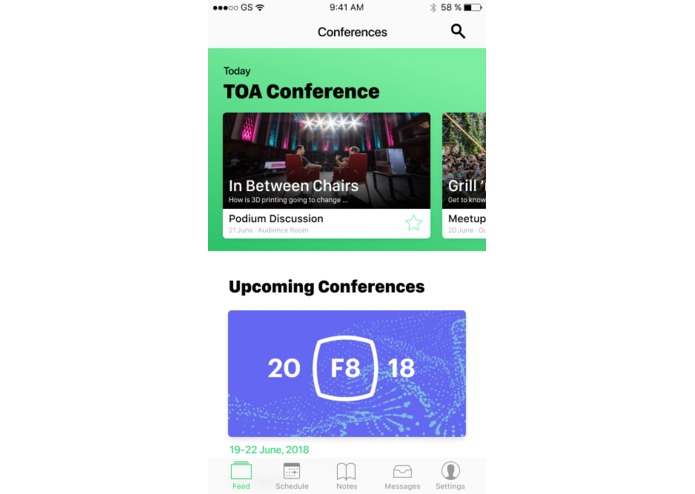 meetup – screenshot 1