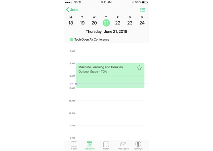 meetup – screenshot 2