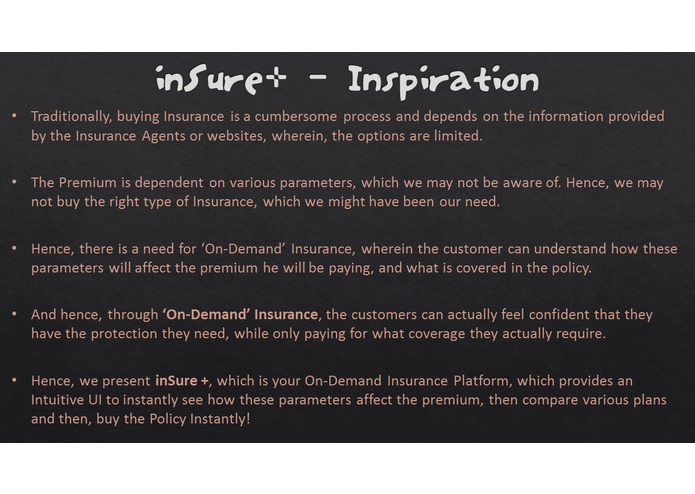 inSure + – screenshot 1