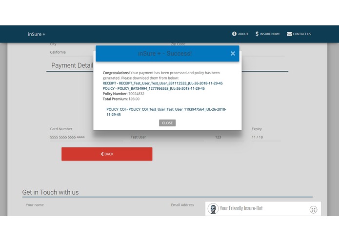 inSure + – screenshot 8