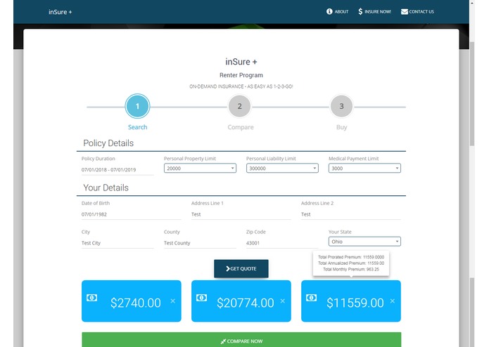inSure + – screenshot 11