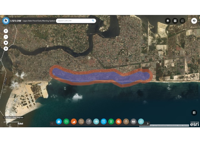 FLOEWS: Flood Early Warning System – screenshot 1