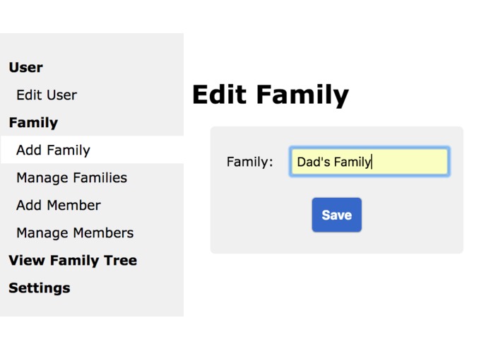 MyFamily – screenshot 1