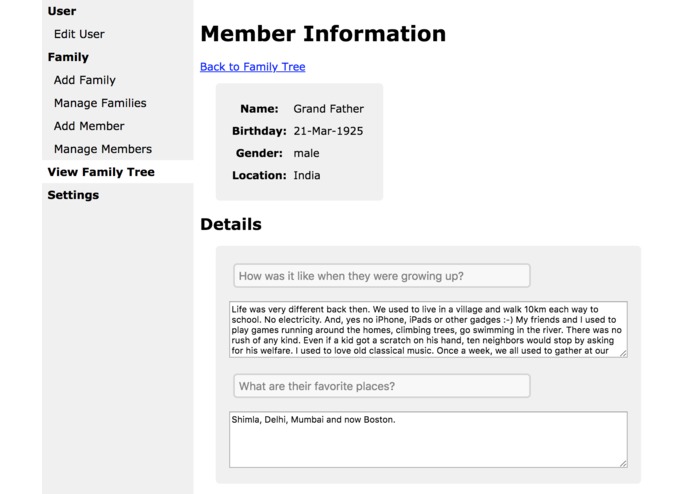 MyFamily – screenshot 4