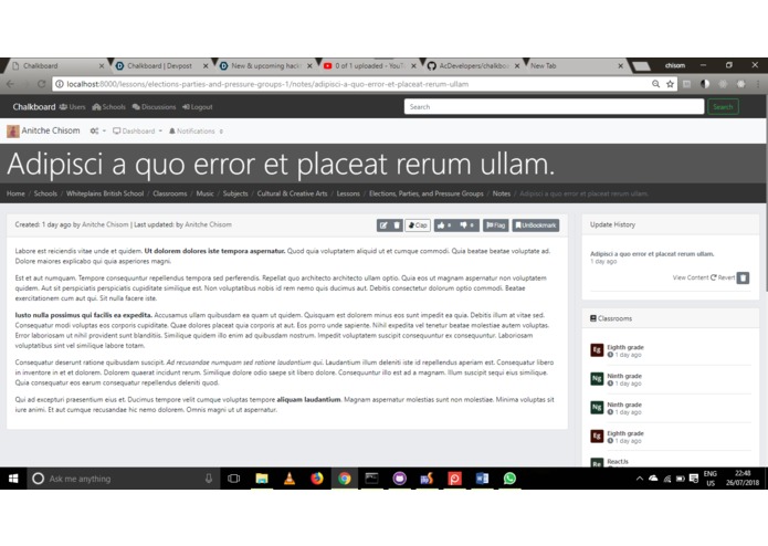 Chalkboard – screenshot 5
