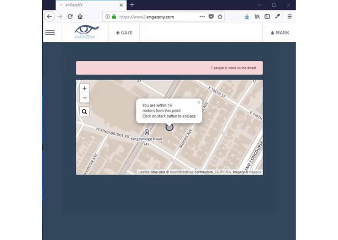 enGazeNY – screenshot 1