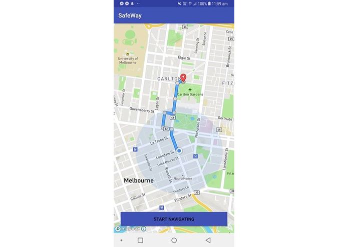 SafeWay – screenshot 2