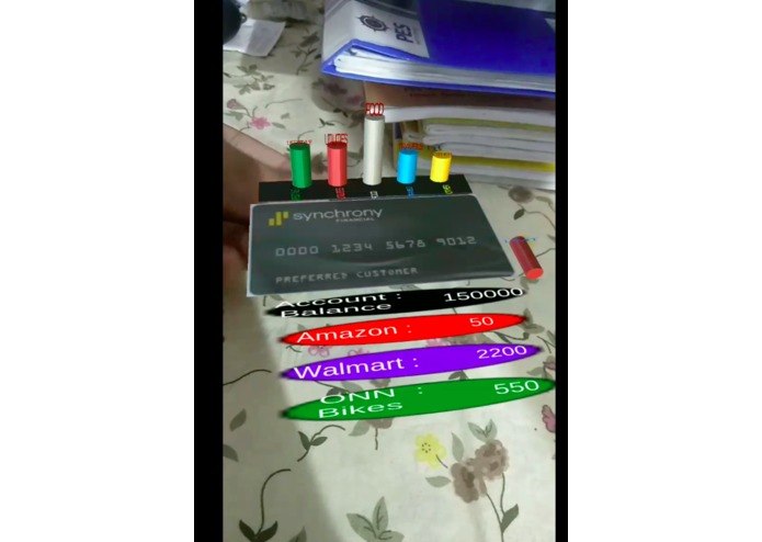 CreditAR - Account management in Augmented Reality – screenshot 2