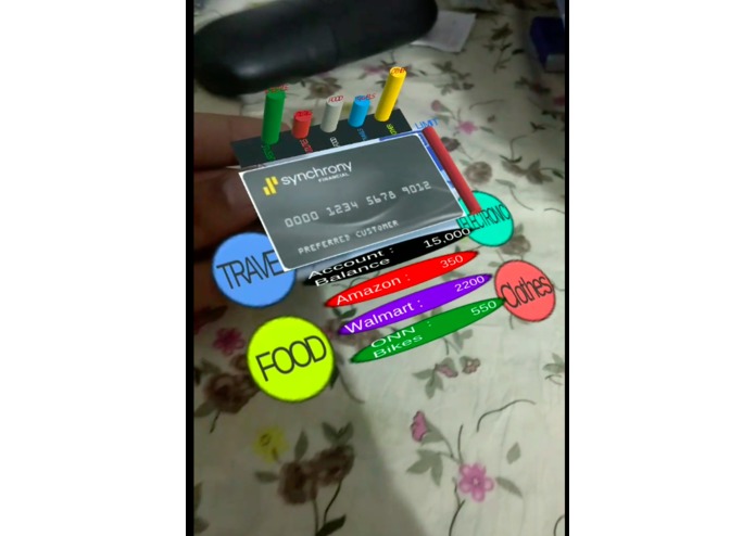 CreditAR - Account management in Augmented Reality – screenshot 3