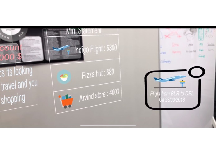 CreditAR - Account management in Augmented Reality – screenshot 5